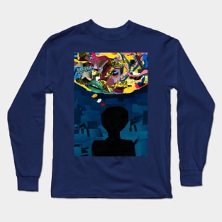 A Self Portrait of Anxiety Long Sleeve T-Shirt